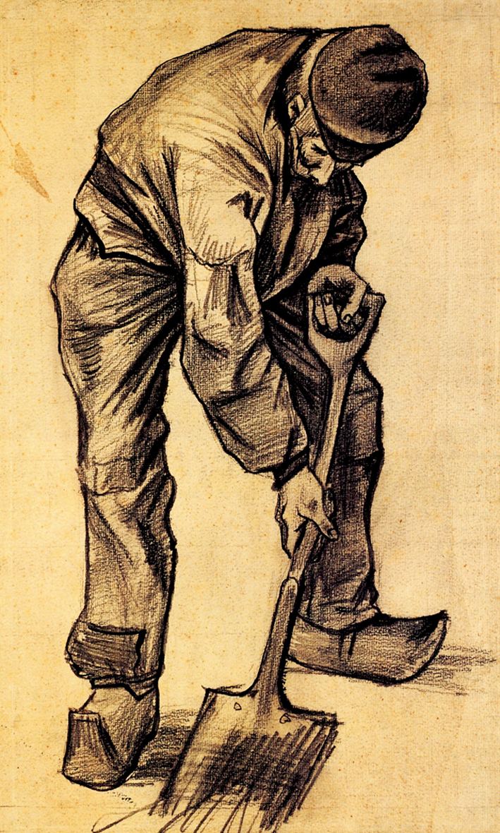  文森特·威廉·梵高  Vincent Willen Van Gogh —— 收割者 (4)